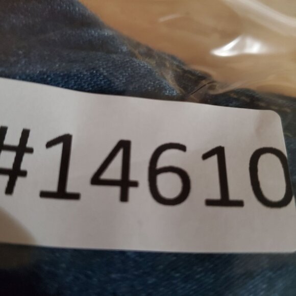 Talbots Jeans Womens 14 Petite Blue Vintage Pleated Stretch Denim - Picture 10 of 10